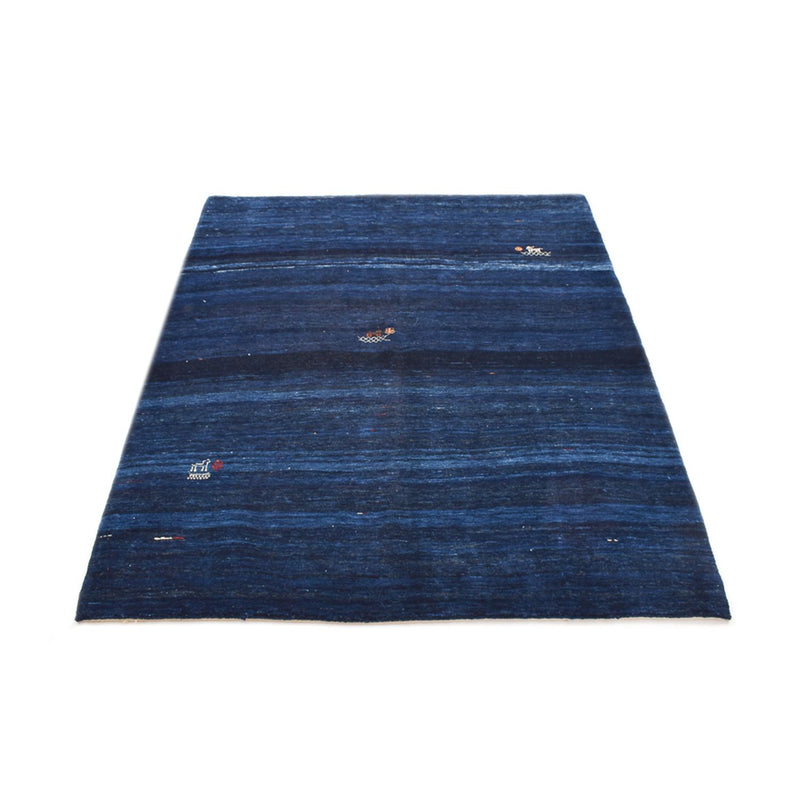 Gabbeh Teppich - Loribaft Perser - 195 x 158 cm - dunkelblau