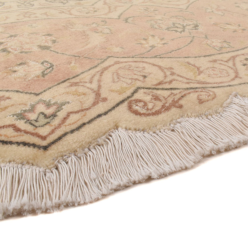 Perserteppich - Täbriz - Premium rund  - 310 x 310 cm - beige