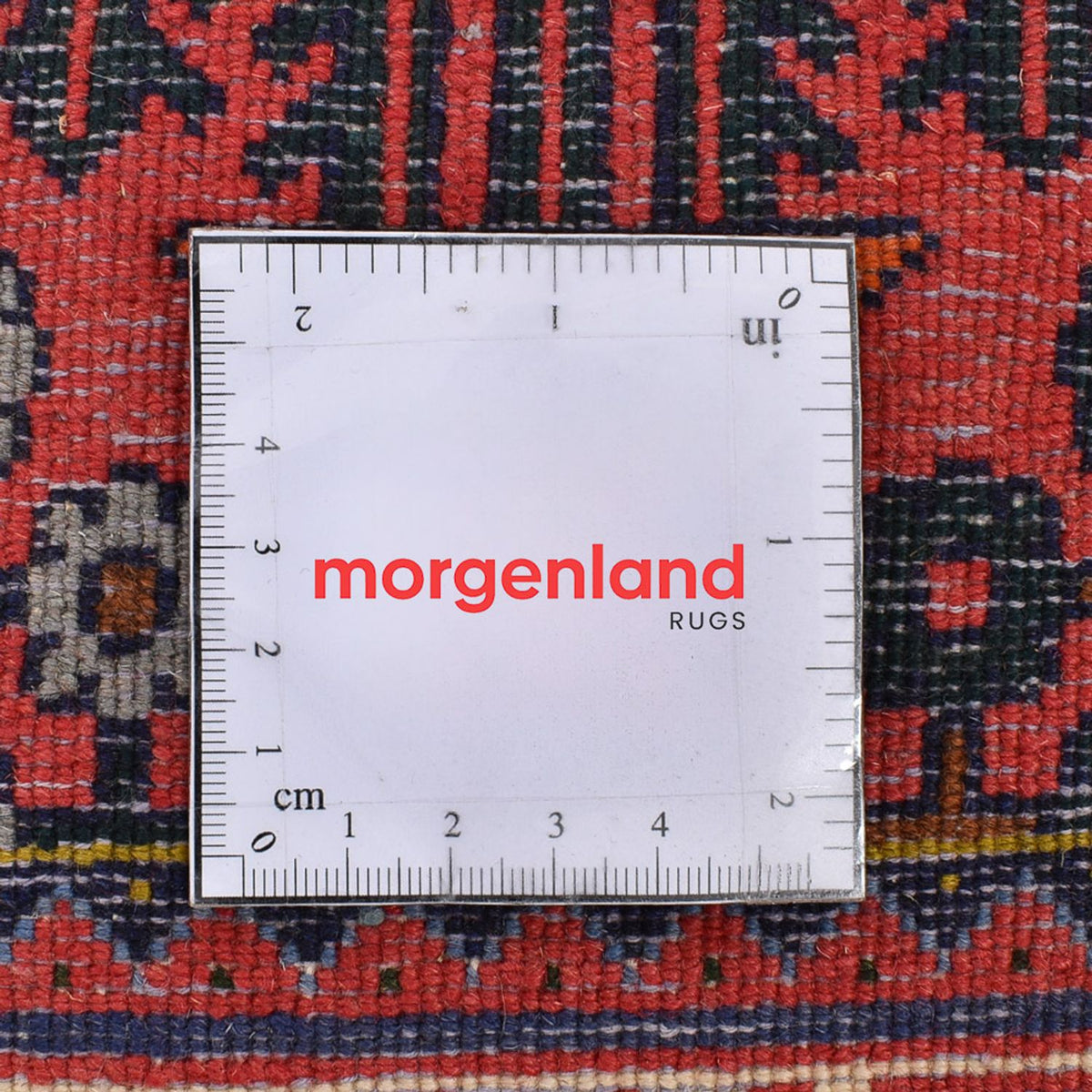 Perserteppich - Nomadic - 156 x 115 cm - hellrot