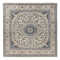 Tapis persan - Nain - Royal - 404 x 390 cm - crème