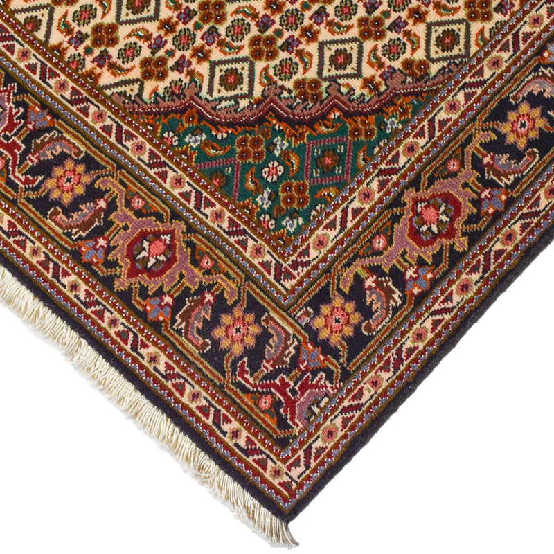 Perserteppich - Täbriz - Royal - 201 x 150 cm - braun
