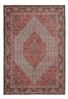 Bidjar Tappeto 201x303cm - Tappeto persiano - rosso bordeaux - Rettangolo / Rosso bordeaux / 201 x 303 cm Rettangolo