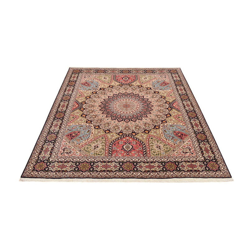 Perserteppich - Täbriz - Royal - 250 x 208 cm - dunkelbeige