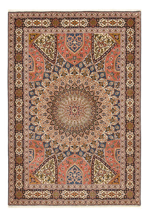 Perserteppich - Täbriz - Royal - 250 x 170 cm - dunkelbeige