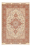 Tabriz - 50 Raj Tappeto 105x161cm - Tappeto persiano - rosso chiaro - Rettangolo / Rosso chiaro / 105 x 161 cm Rettangolo