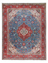 Tapis de Tabriz - 40 rangs Tapis 312x400cm - Tapis persan - bleu - Rectangle / Bleu / 312 x 400 cm Rectangle