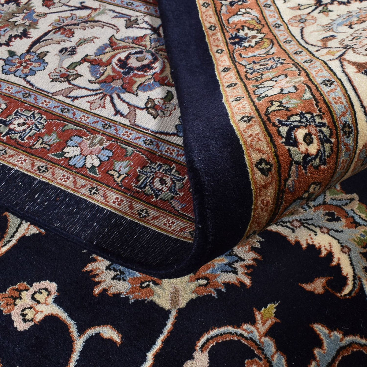 Perserteppich - Classic - Royal - 403 x 298 cm - dunkelblau