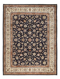 Tapis persan - Classique - Royal - 384 x 304 cm - bleu foncé