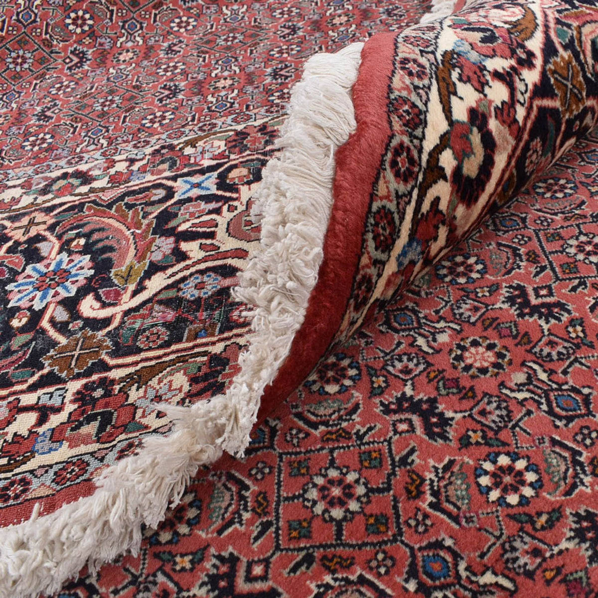 Perserteppich - Bidjar rund  - 400 x 400 cm - rost