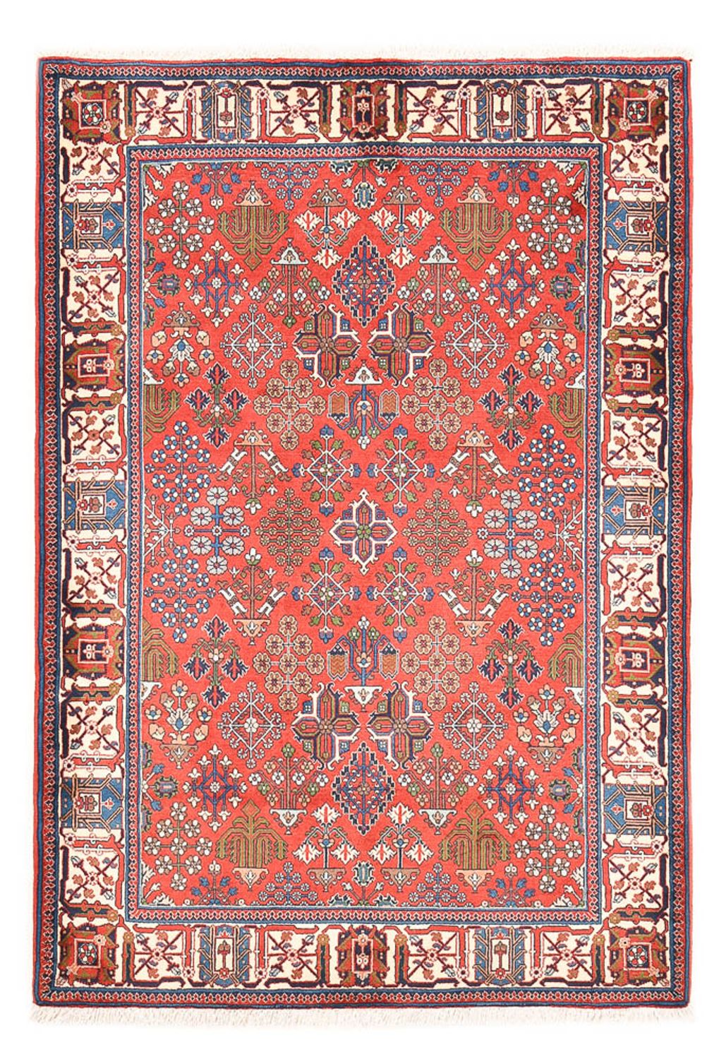 Perserteppich - Nomadic - 200 x 140 cm - rot
