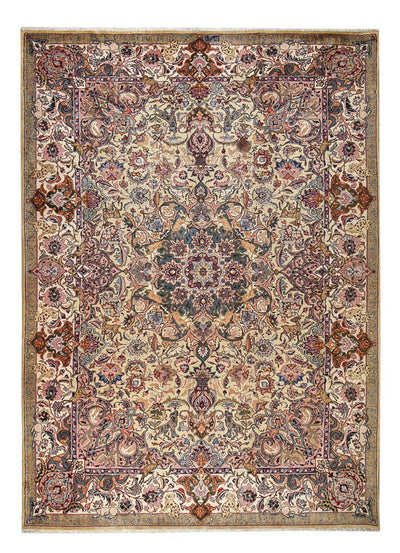 Keshan Teppich 240x334cm - Perserteppich - sand