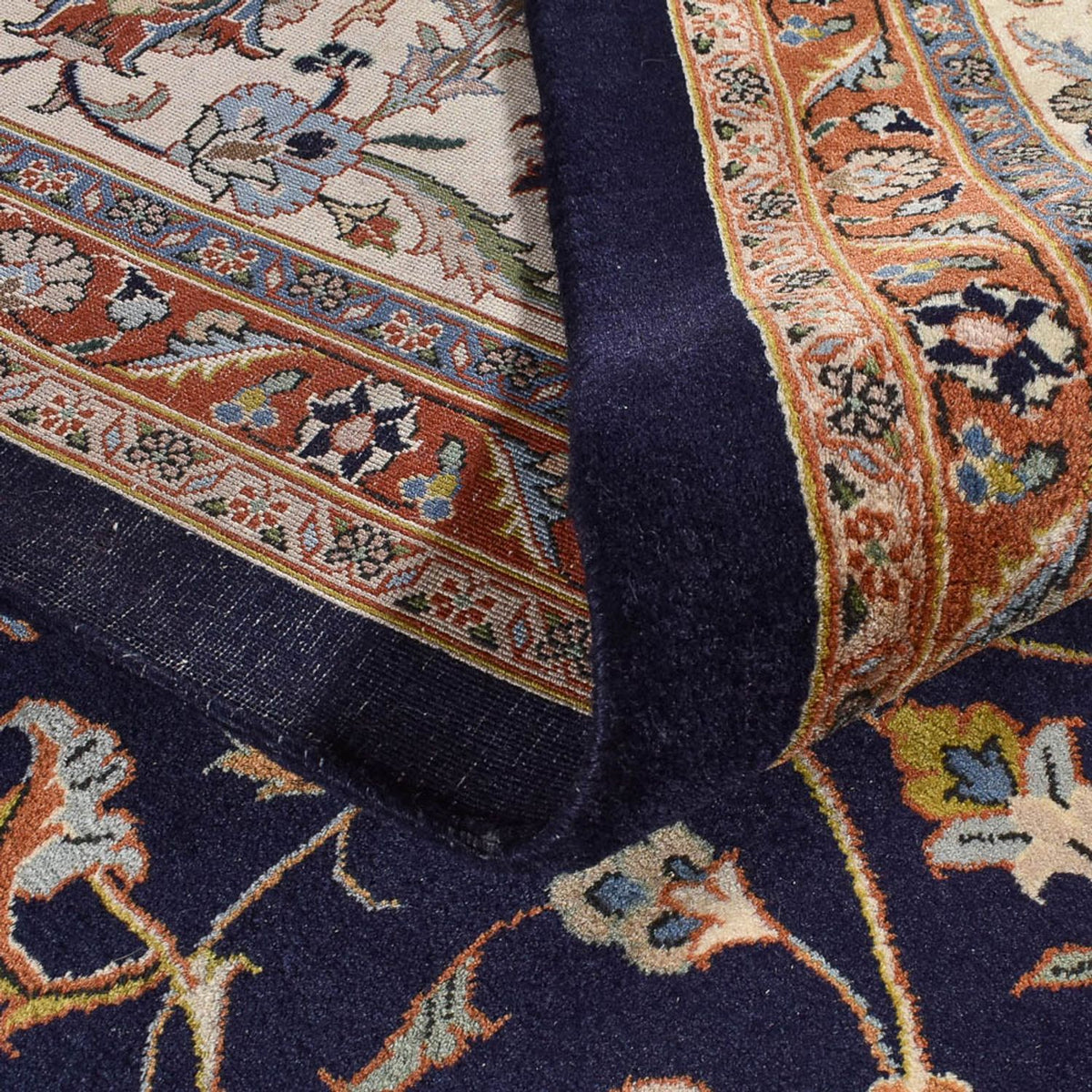 Perserteppich - Classic - Royal - 400 x 303 cm - dunkelblau