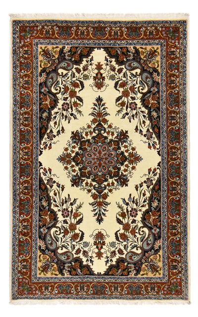 Sarough Teppich 131x217cm - Perserteppich - hellbeige