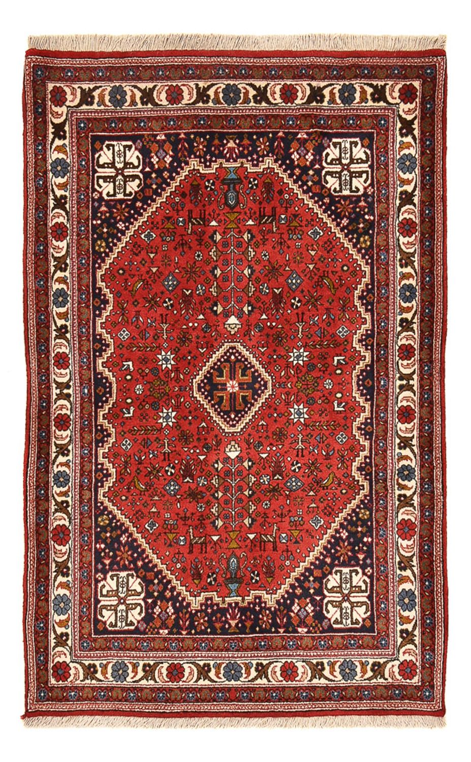 Perserteppich - Nomadic - 170 x 112 cm - rot