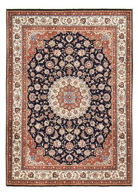 Tapis persan - Classique - Royal - 345 x 244 cm - bleu foncé