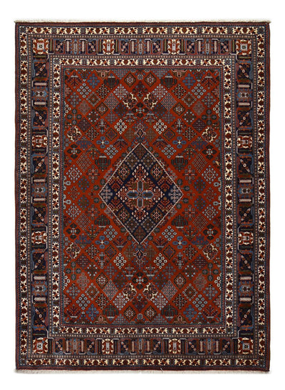 Bidjar Tappeto 217x298cm - Tappeto persiano - rosso scuro