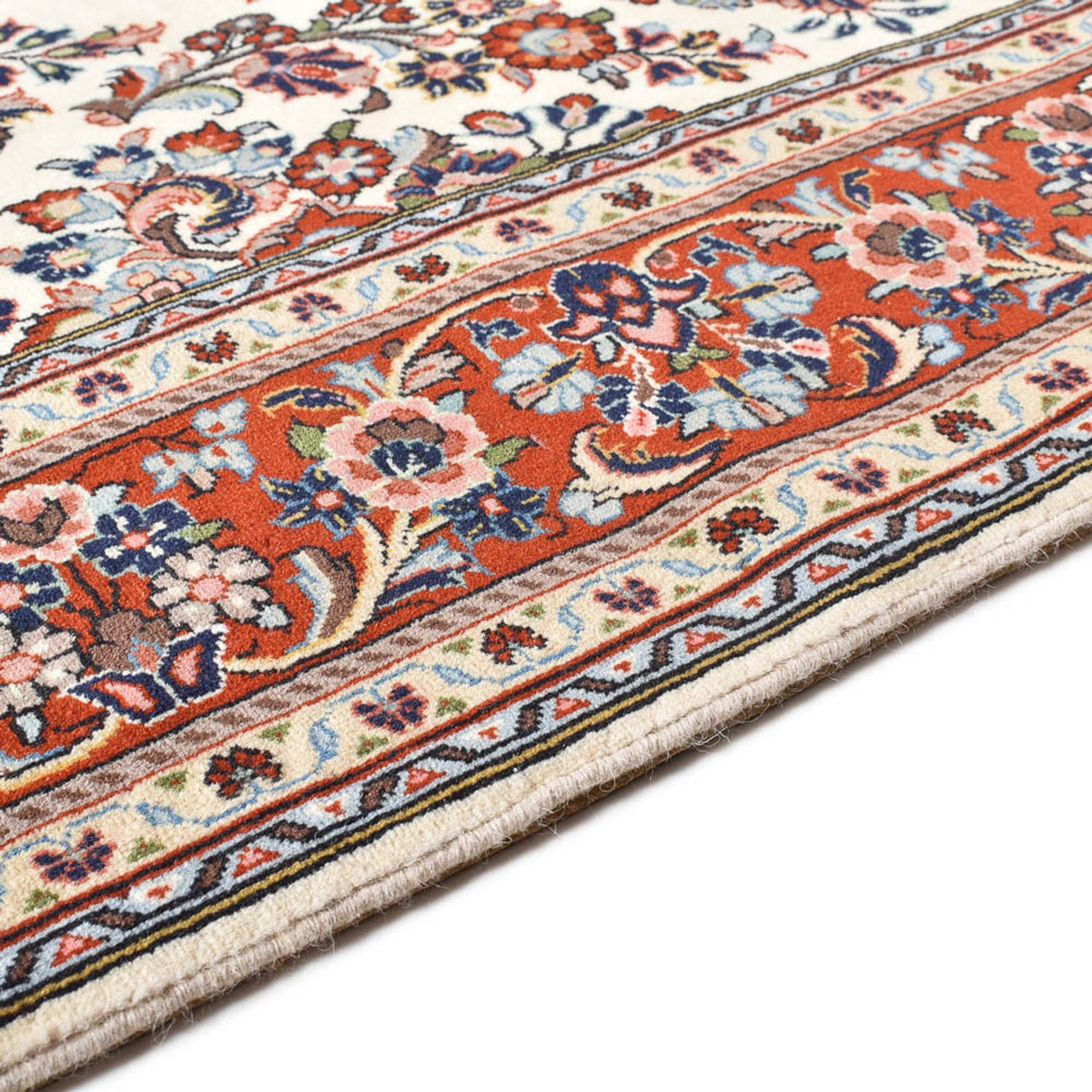Sarouk Tappeto 136x213cm - Tappeto persiano - crema
