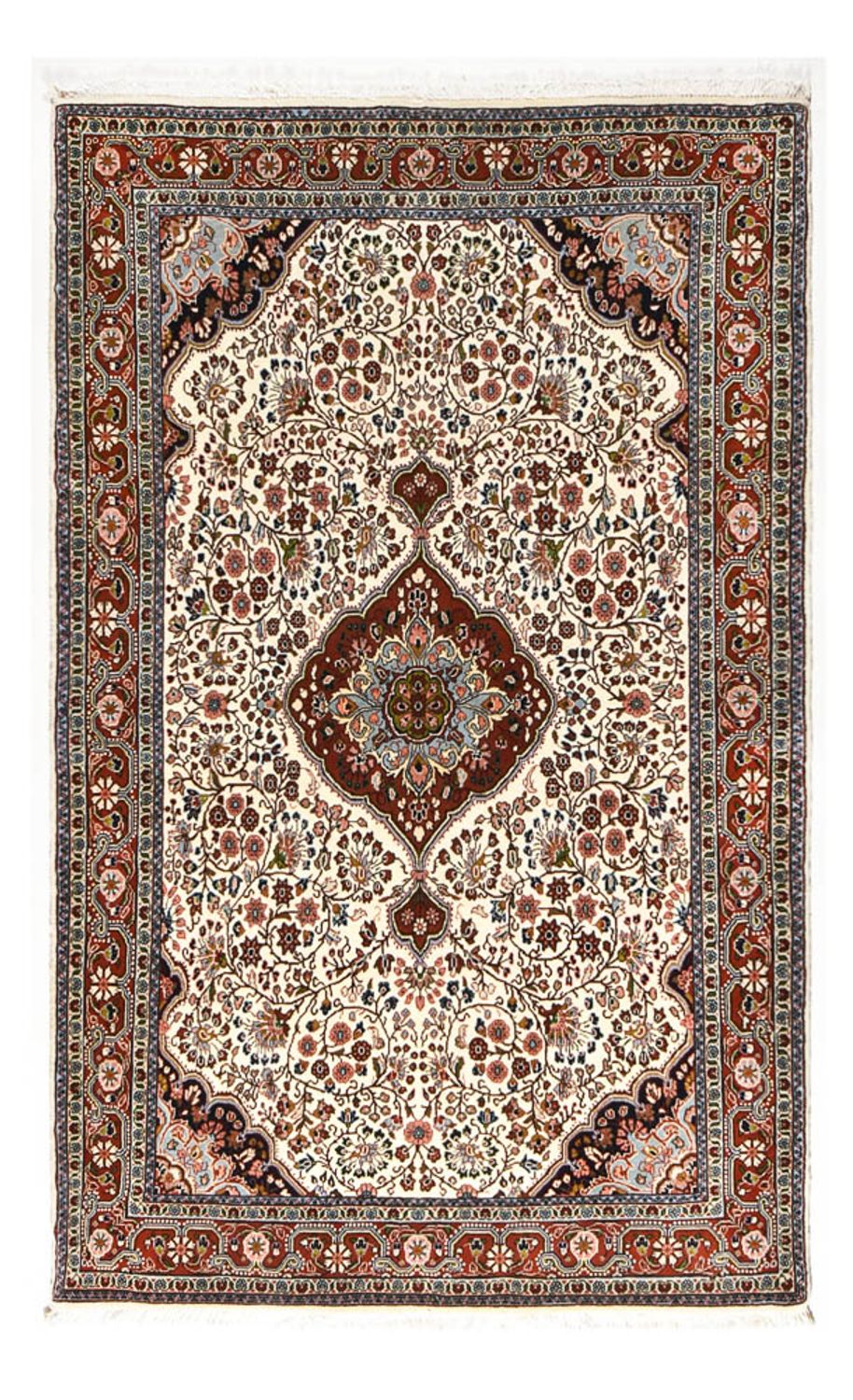 Perserteppich - Nomadic - 218 x 136 cm - mehrfarbig