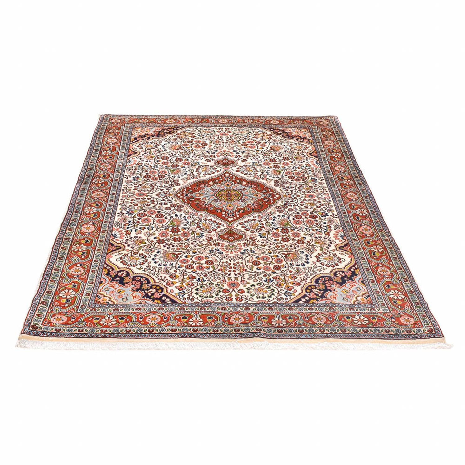 Perserteppich - Nomadic - 218 x 136 cm - mehrfarbig