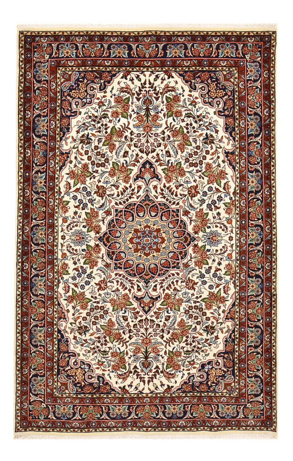 Perserteppich - Bidjar - 211 x 135 cm - creme