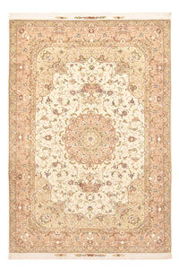 Tapis persan - Tabriz - Royal - 298 x 203 cm - beige clair