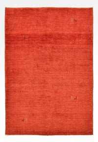 Tapis Gabbeh - Persan - 177 x 124 cm - rouge