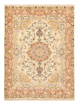 Perserteppich - Täbriz - Royal - 210 x 153 cm - hellbeige