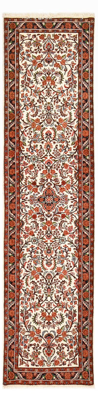 Tapis de couloir Tapis persan - Bidjar - 316 x 76 cm - beige