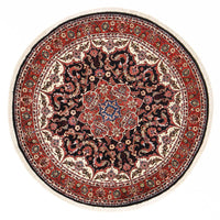 Tapis persan - Bidjar ronde  - 155 x 155 cm - rouge foncé