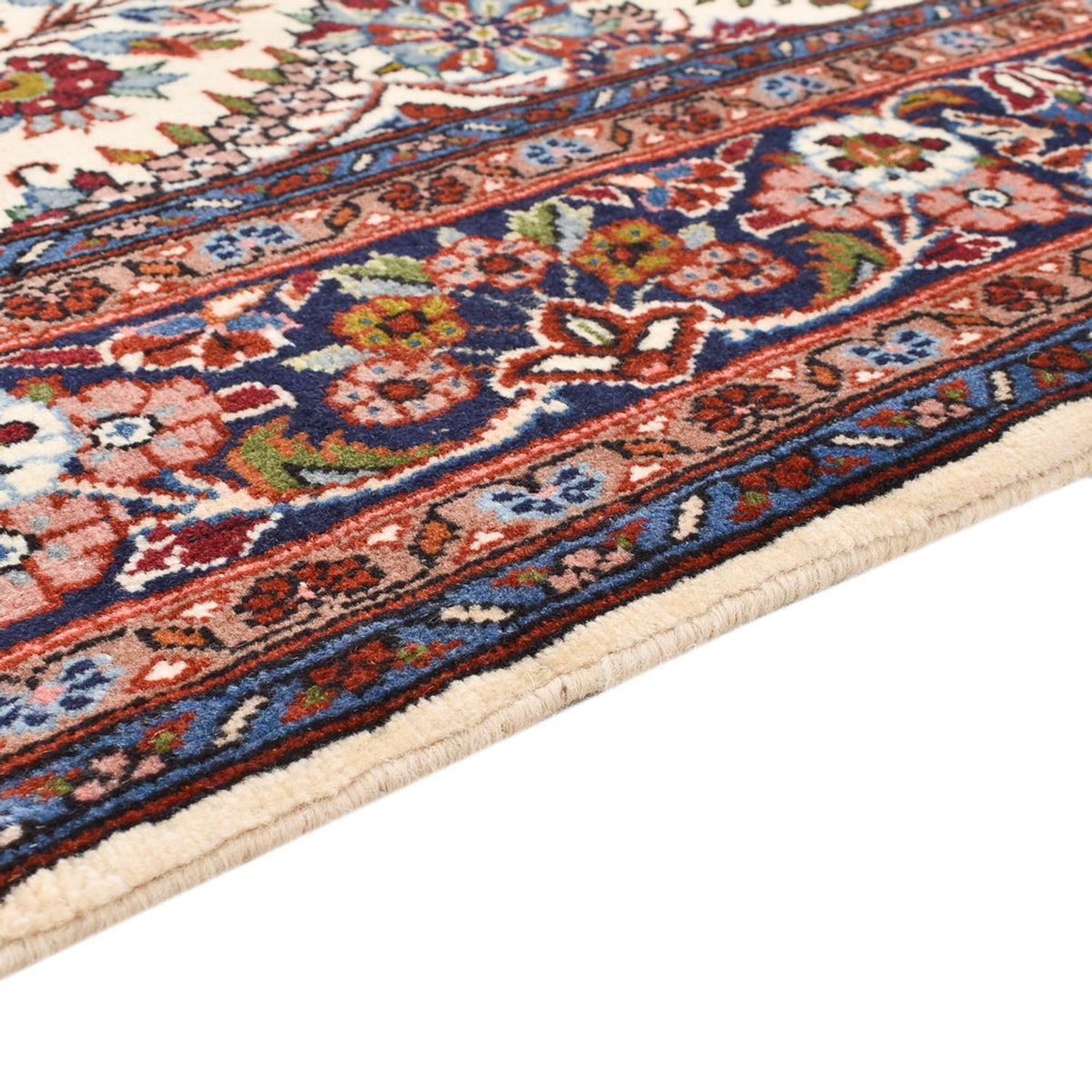 Bidjar Teppich 135x226cm - Perserteppich - creme