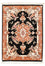 Perserteppich - Täbriz - Royal - 88 x 60 cm - dunkelblau