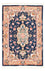 Perserteppich - Täbriz - Royal - 91 x 59 cm - dunkelblau