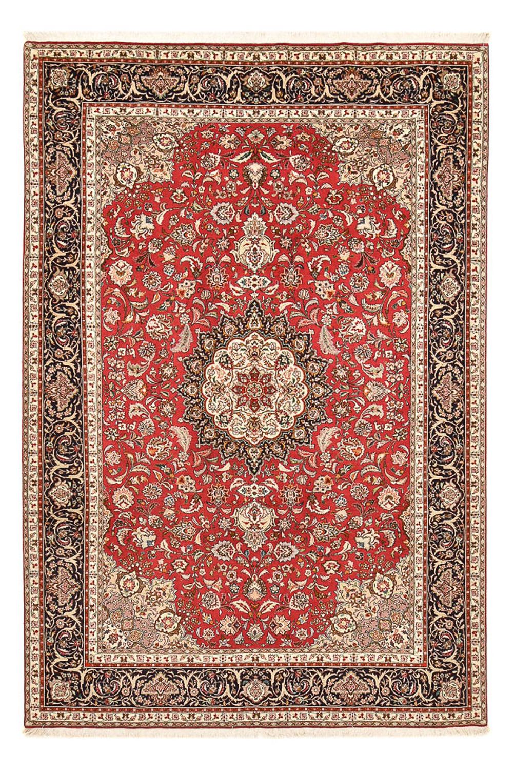 Perserteppich - Täbriz - Royal - 307 x 203 cm - rot