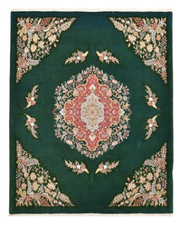 Tapis persan - Tabriz - Royal - 250 x 200 cm - vert