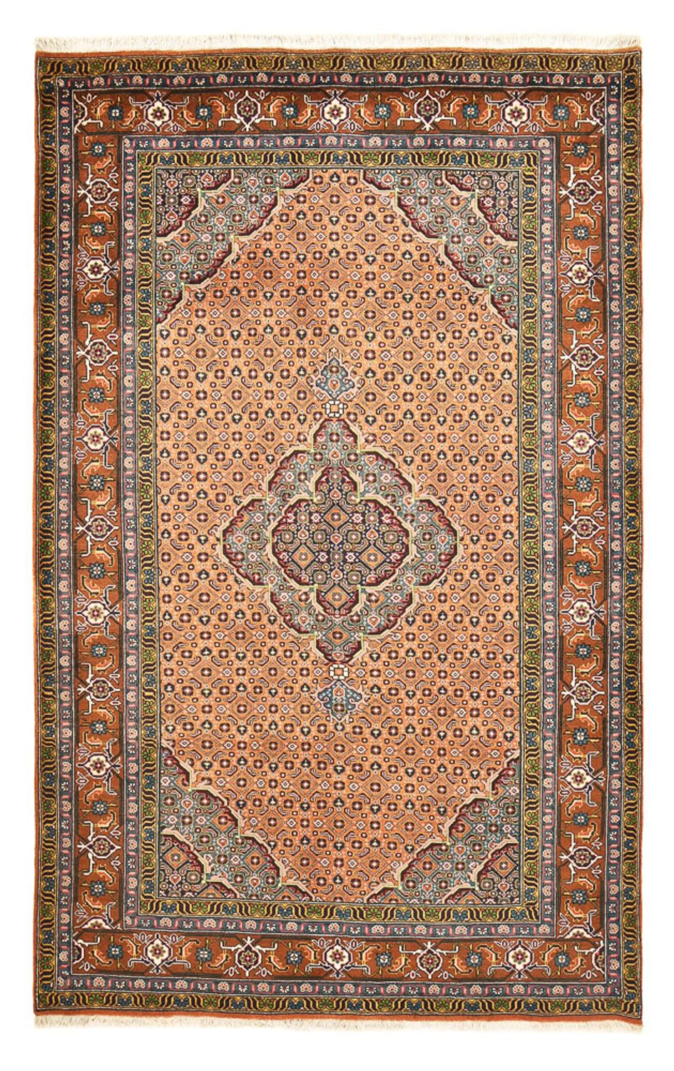 Perserteppich - Nomadic - 304 x 198 cm - dunkelbeige