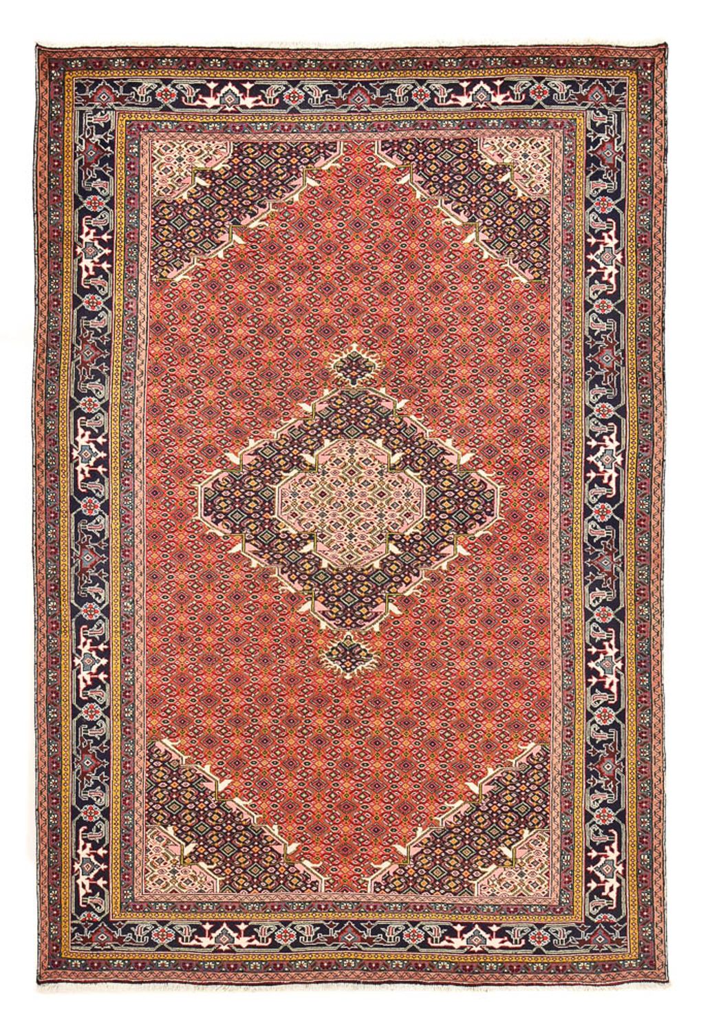Perserteppich - Nomadic - 293 x 199 cm - rost