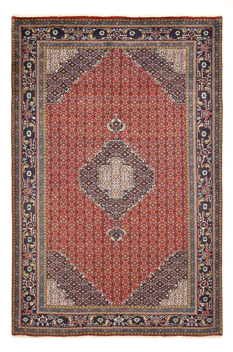 Perserteppich - Nomadic - 287 x 192 cm - bordeauxrot