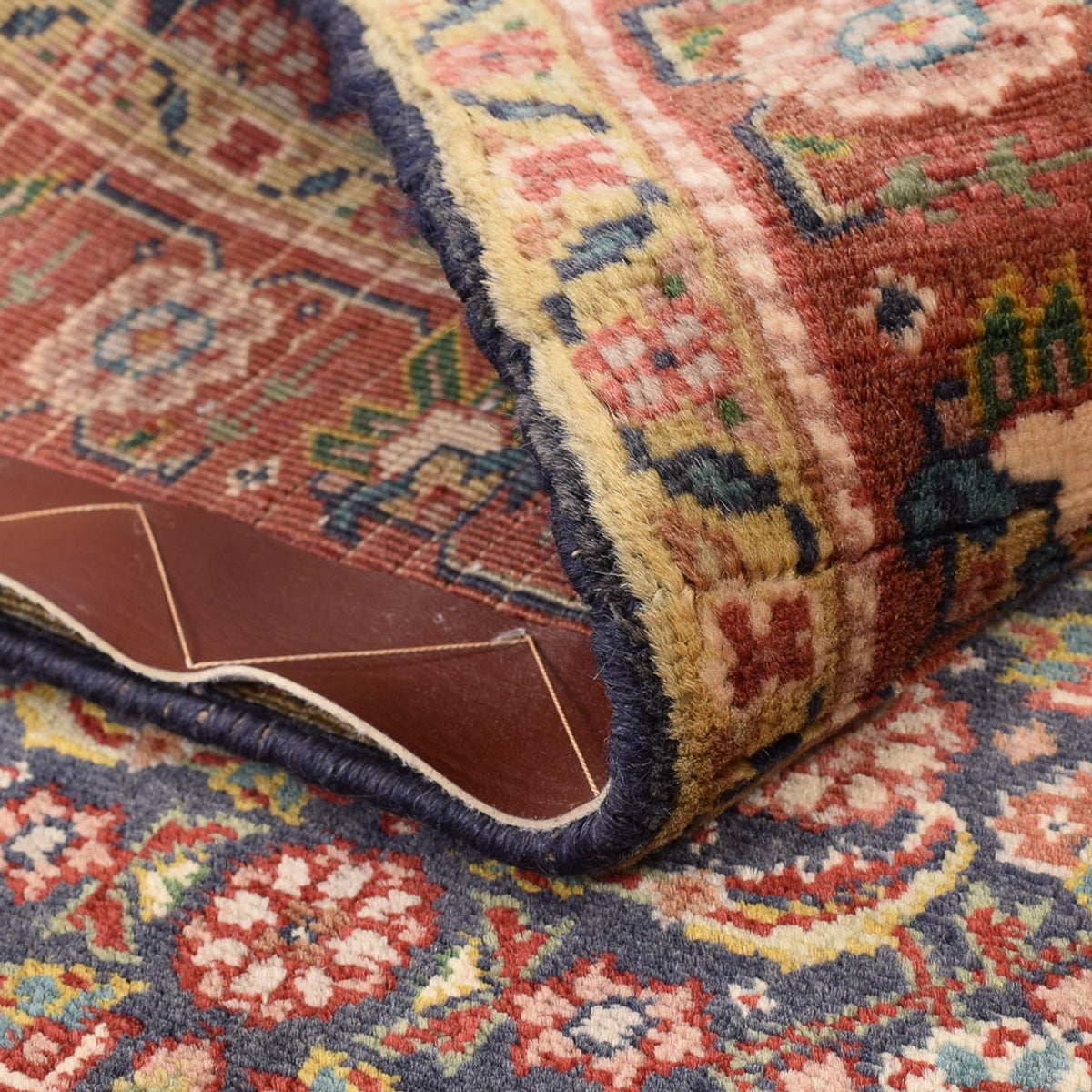 Perserteppich - Täbriz - 162 x 86 cm - dunkelbeige