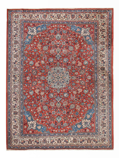 Keshan Teppich 257x350cm - Perserteppich - rot