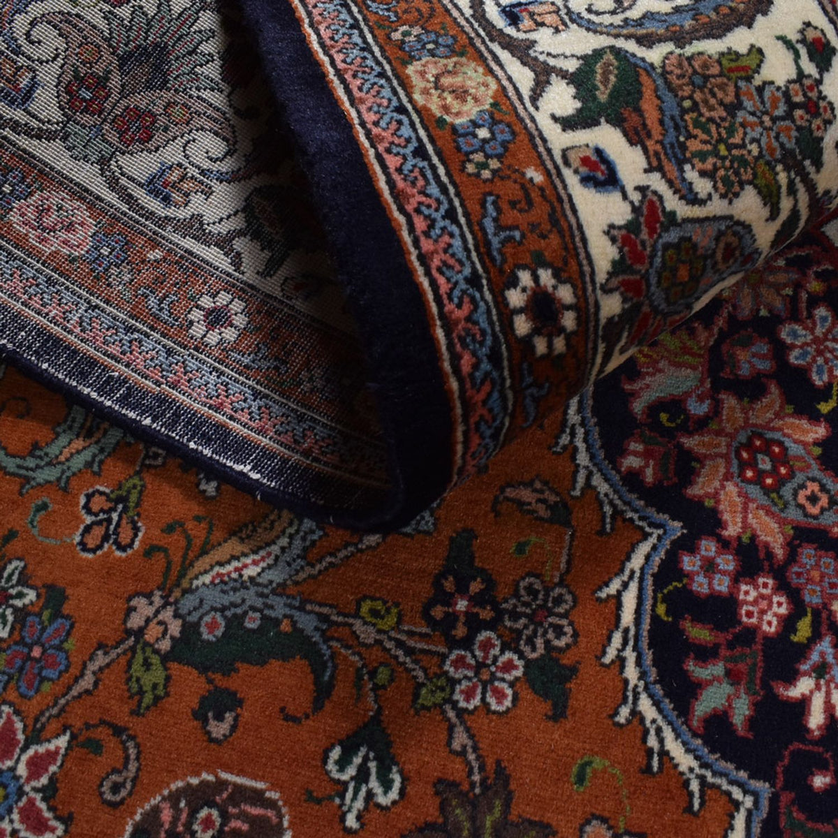 Perserteppich - Nomadic - 303 x 206 cm - dunkelrot