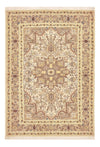Tapis de Tabriz - 50 rangs Tapis 100x148cm - Tapis persan - beige clair - Rectangle / Beige clair / 100 x 148 cm Rectangle