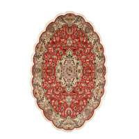 Tapis persan - Tabriz - Royal - 205 x 130 cm - rouge