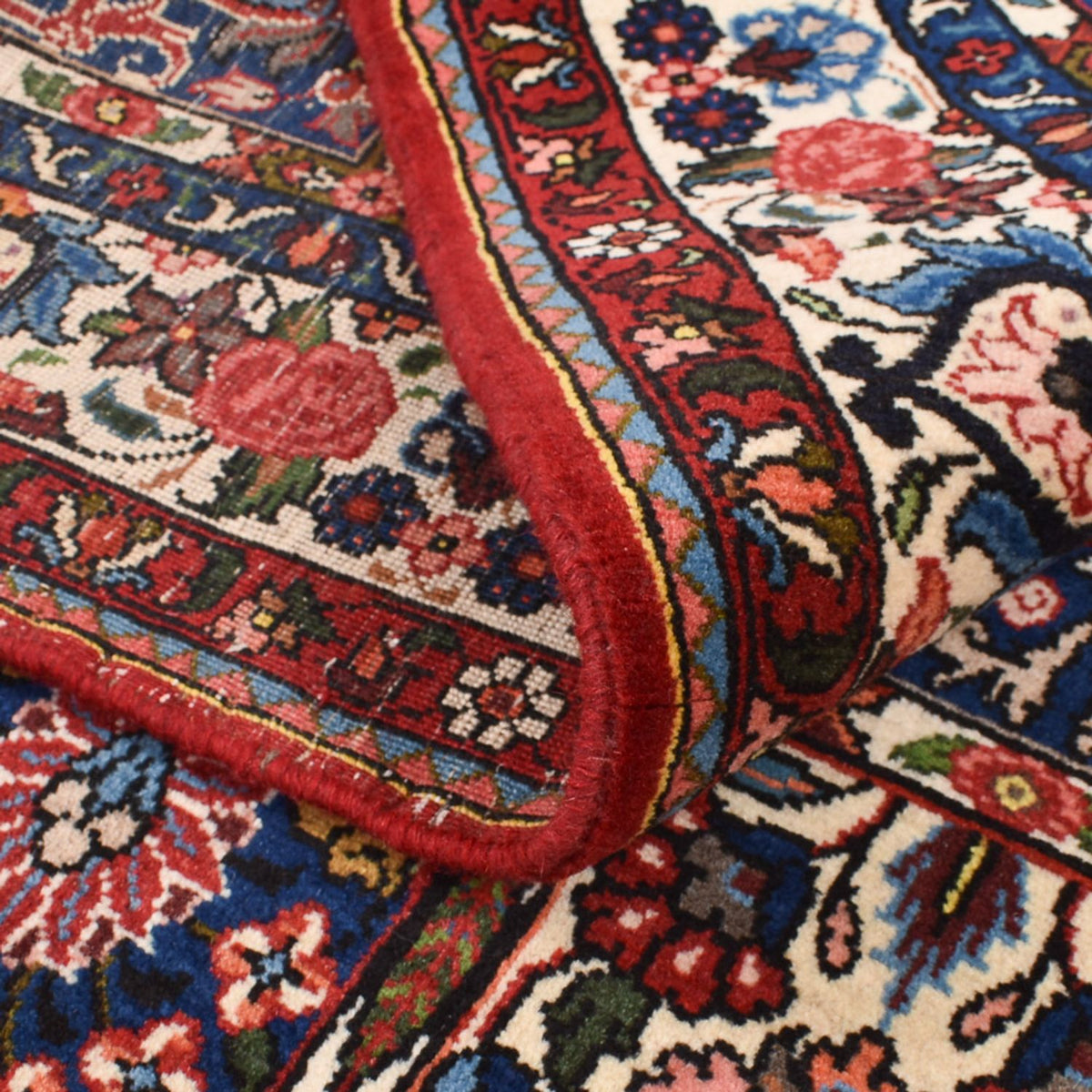 Perserteppich - Nomadic - 196 x 133 cm - mehrfarbig