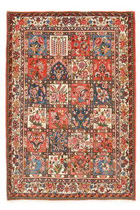 Tapis persan - Nomadic - 197 x 140 cm - multicolore