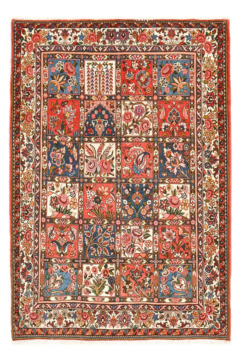 Perserteppich - Nomadic - 197 x 140 cm - mehrfarbig