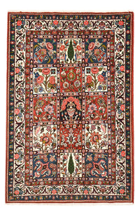 Tapis persan - Nomadic - 203 x 137 cm - multicolore