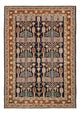 Ziegler Teppich - Bachtiari - 252 x 180 cm - dunkelblau