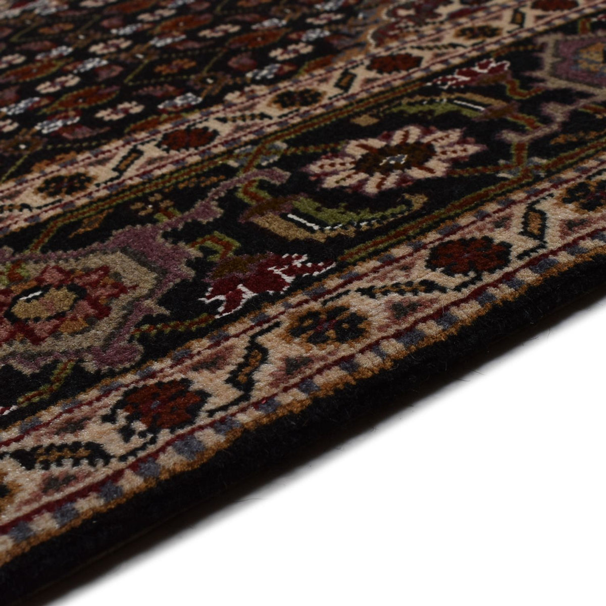 Perserteppich - Täbriz - Royal - 196 x 148 cm - dunkelbraun