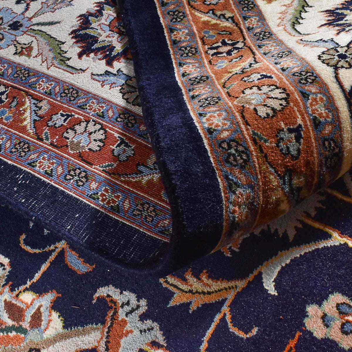 Perserteppich - Classic - Royal - 396 x 296 cm - dunkelblau