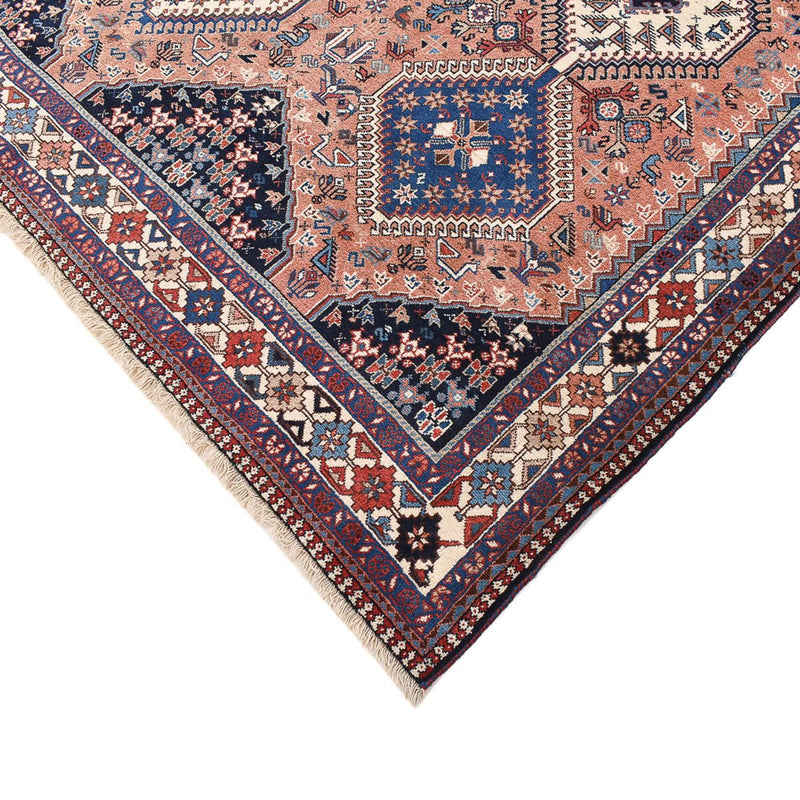 Perserteppich - Nomadic quadratisch  - 203 x 193 cm - hellrot